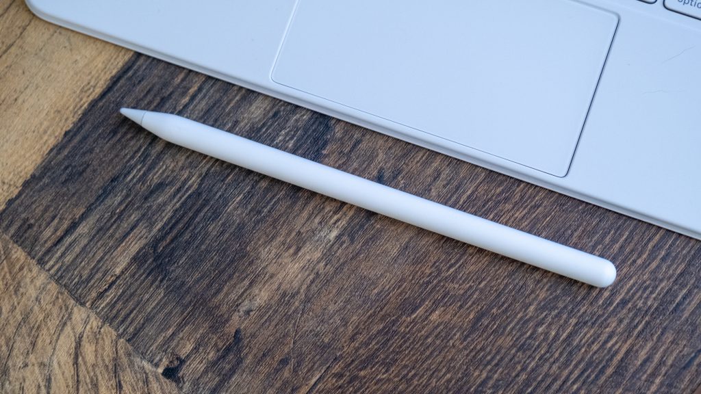 Apple Pencil on a table.