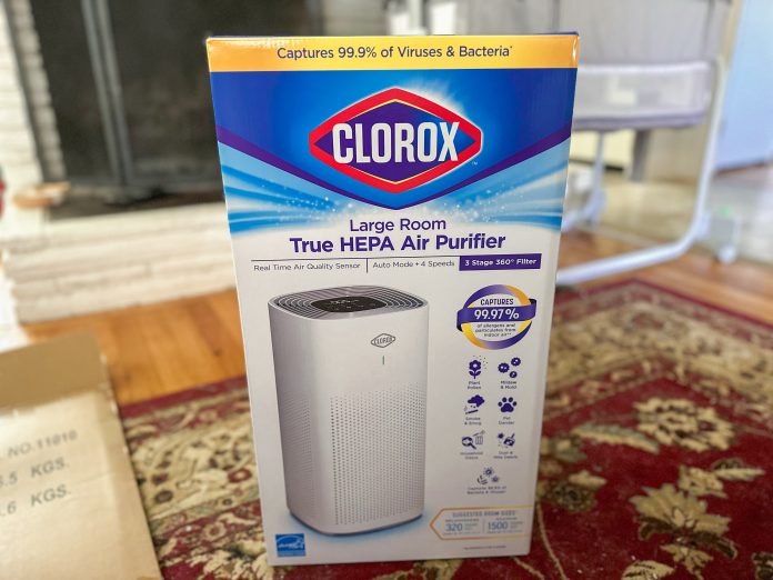 Clorox air purifier front