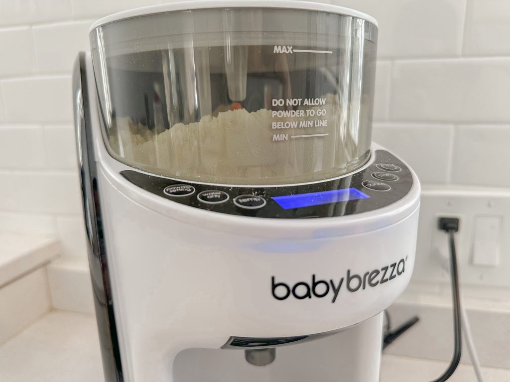 Formula in the Baby Brezza Formula Pro