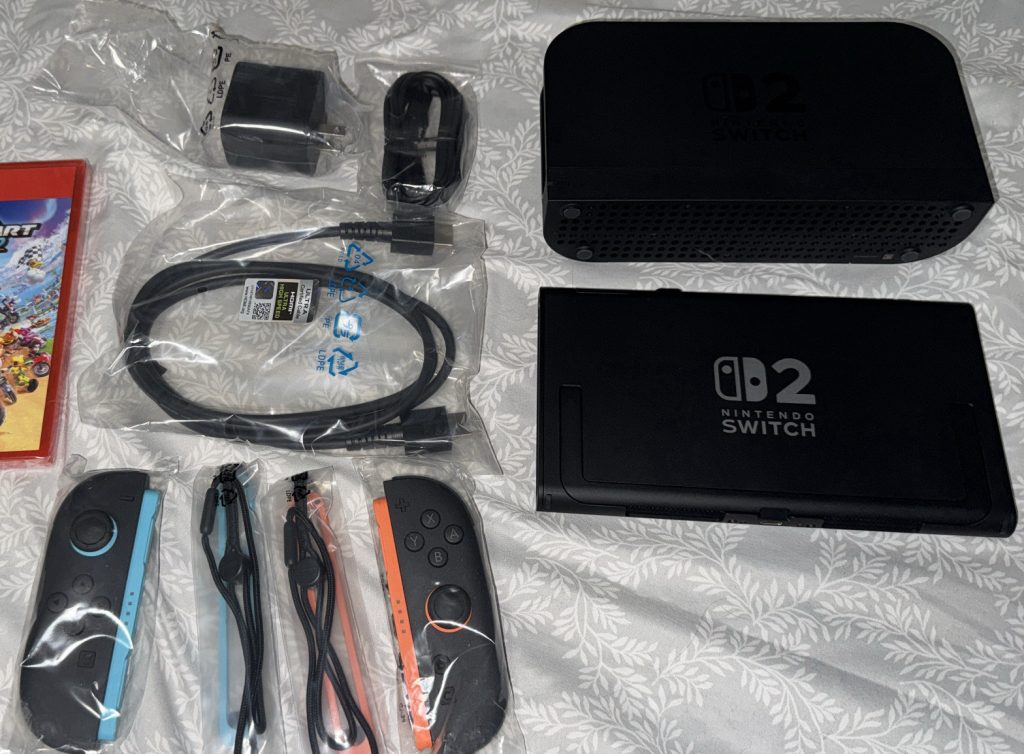 What Comes With the Nintendo Switch 2 Console in the Box