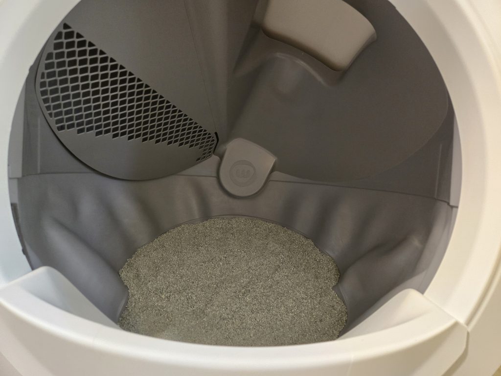 litter robot 4 interior