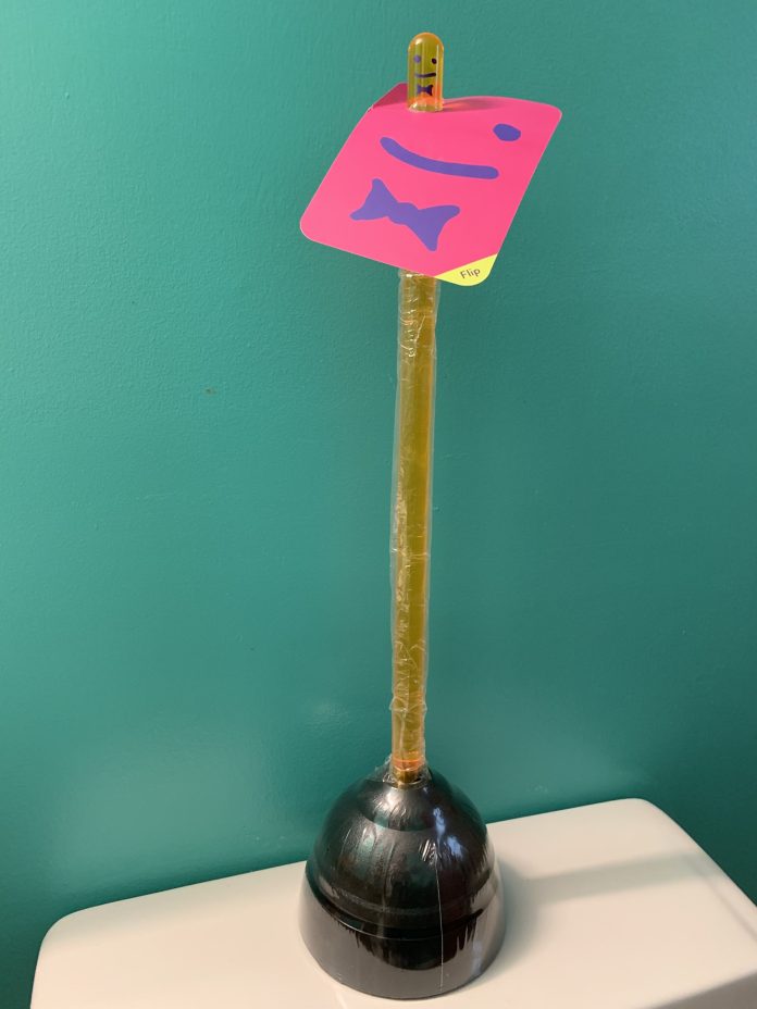 Staff orange plunger