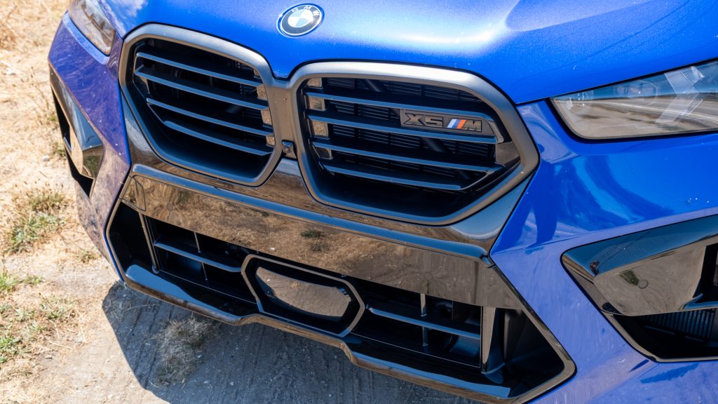 Front grille of the 2025 BMW X5 M Competition