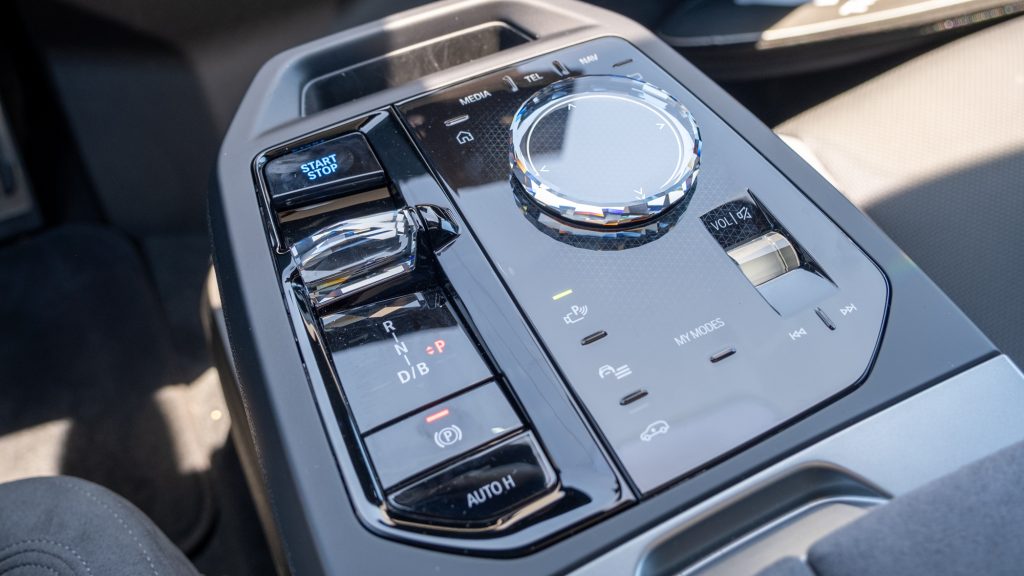 2026 BMW iX xDrive45 controls