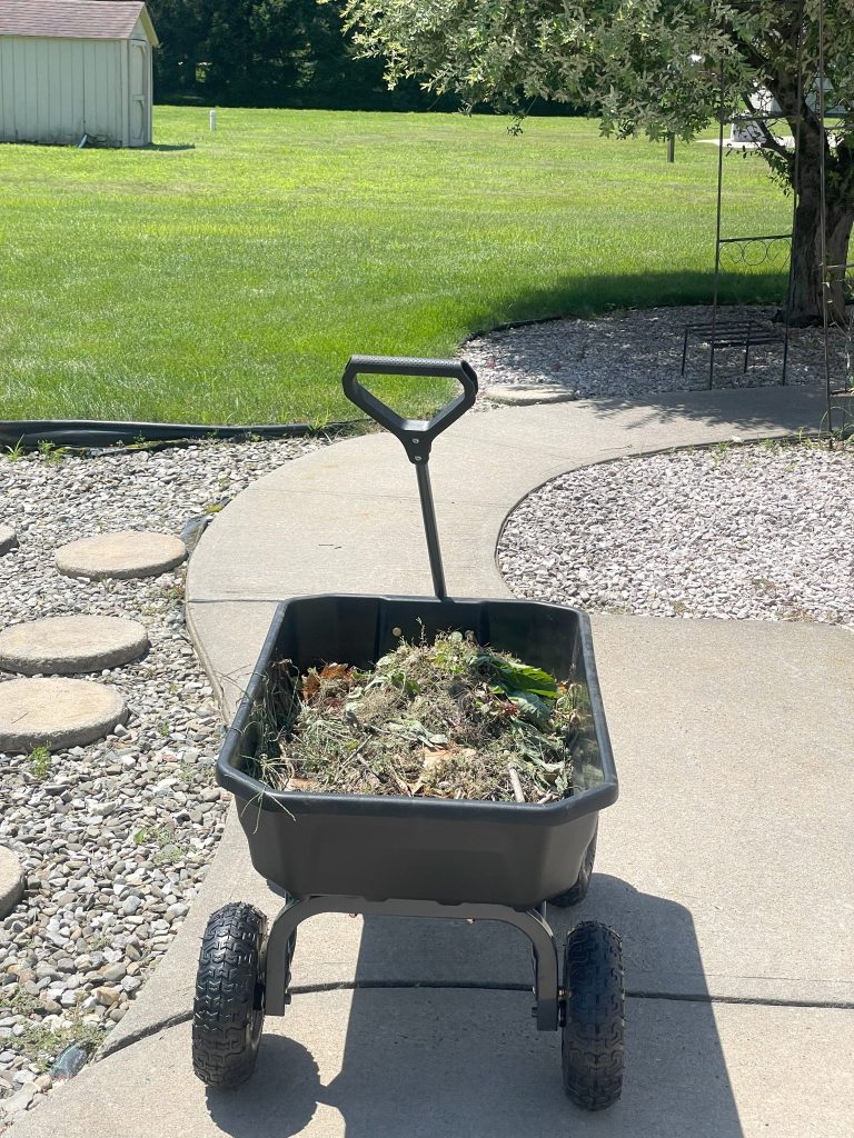 Gorilla Carts Heavy-Duty Dump Cart