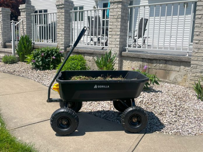 Gorilla Carts Heavy-Duty Dump Cart