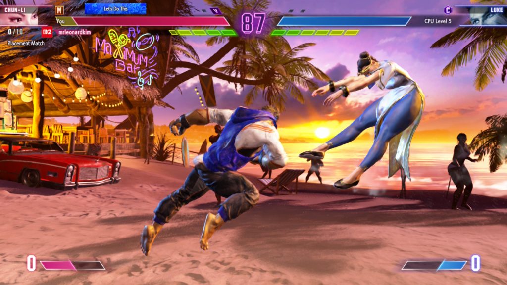 Street Fighter 6 for Nintendo Switch 2 Graphics on Handheld 2