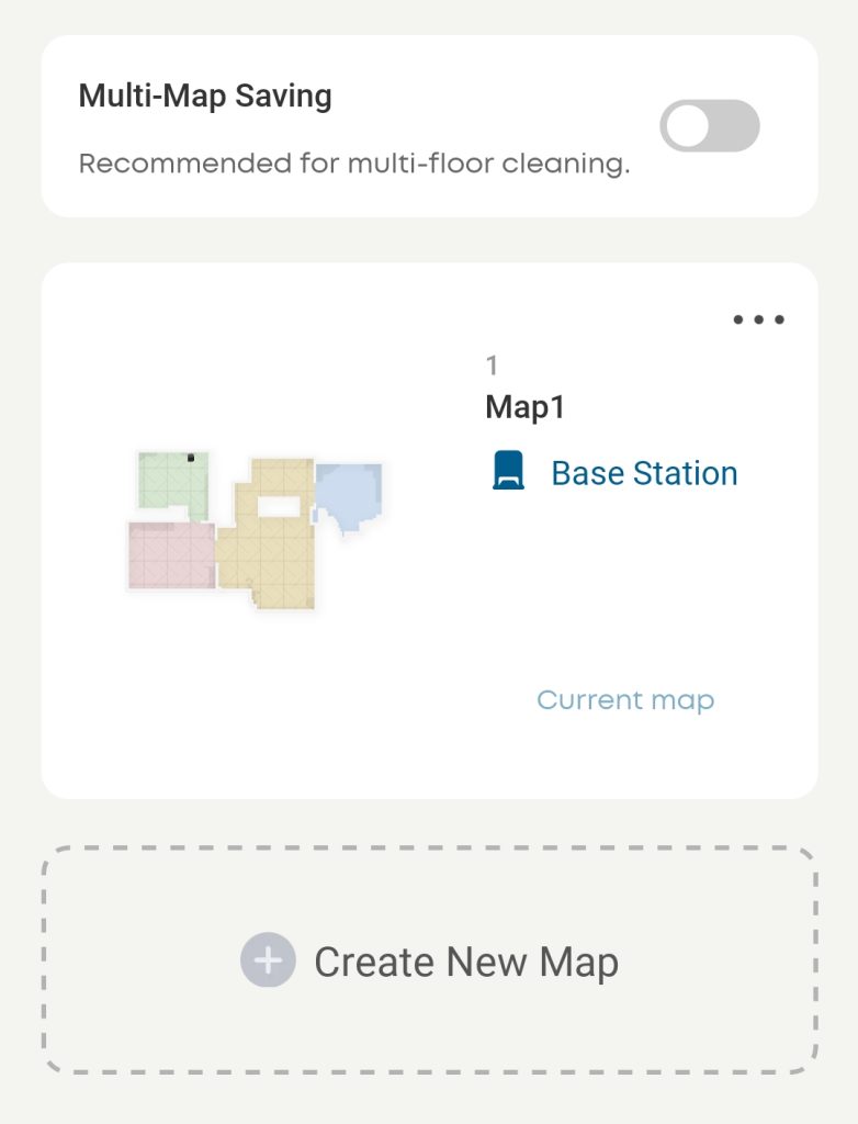 Eufy Omni E25 add map feature on app