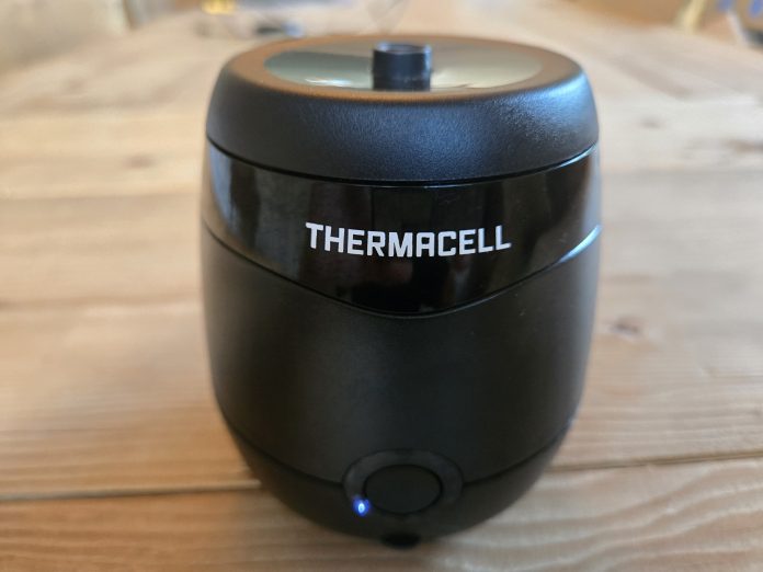 Thermacell E65 rechargeable mosquito repeller heating up