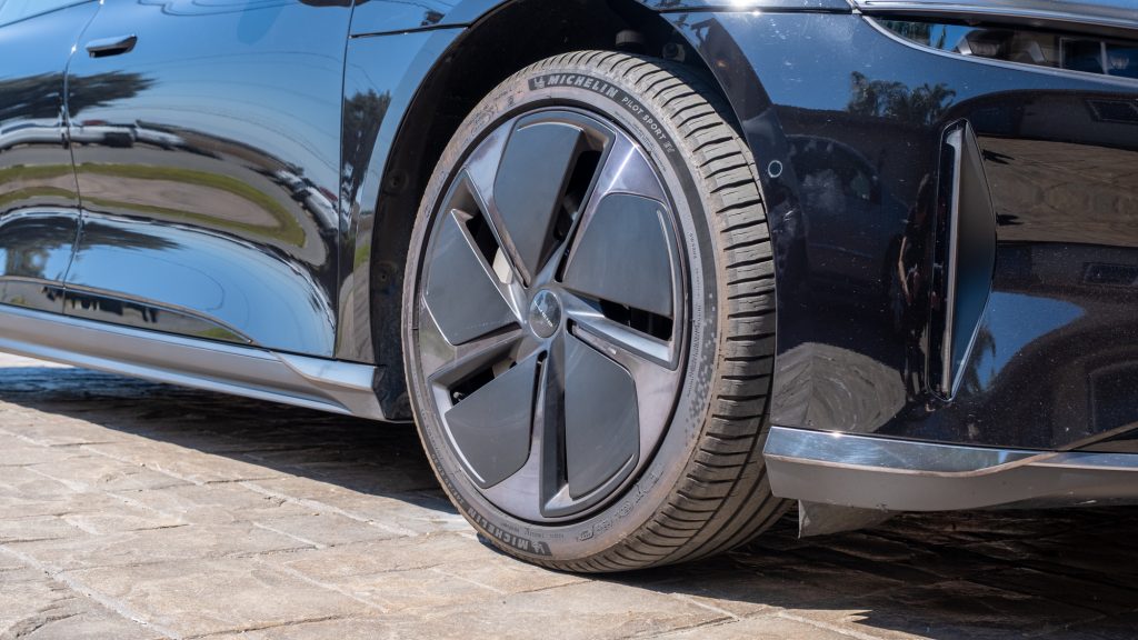 Wheel of the Lucid Air Touring