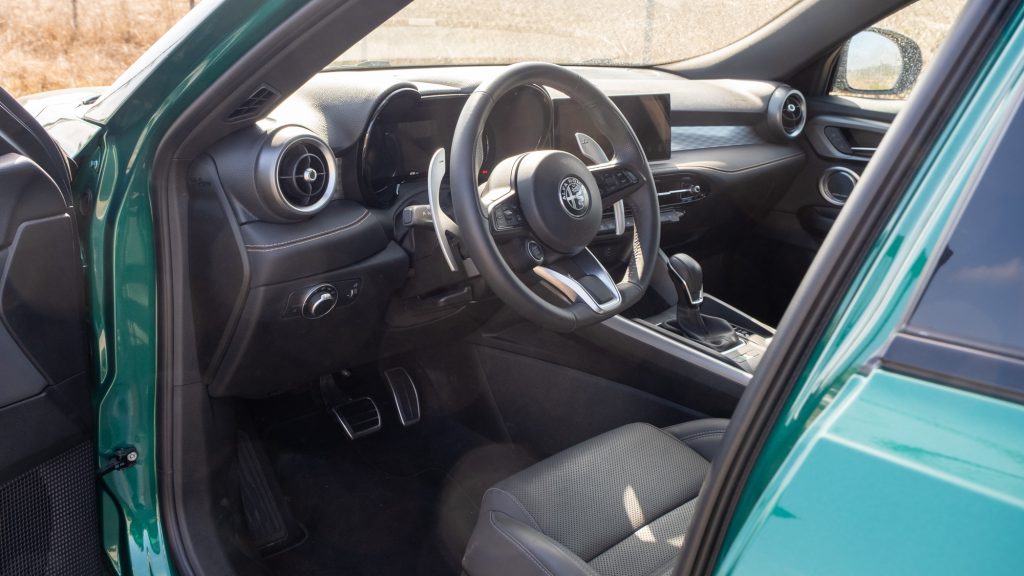 Front seats of the Alfa Romeo Tonale