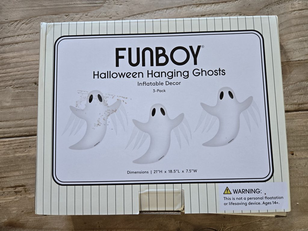funboy inflatable hanging ghosts box