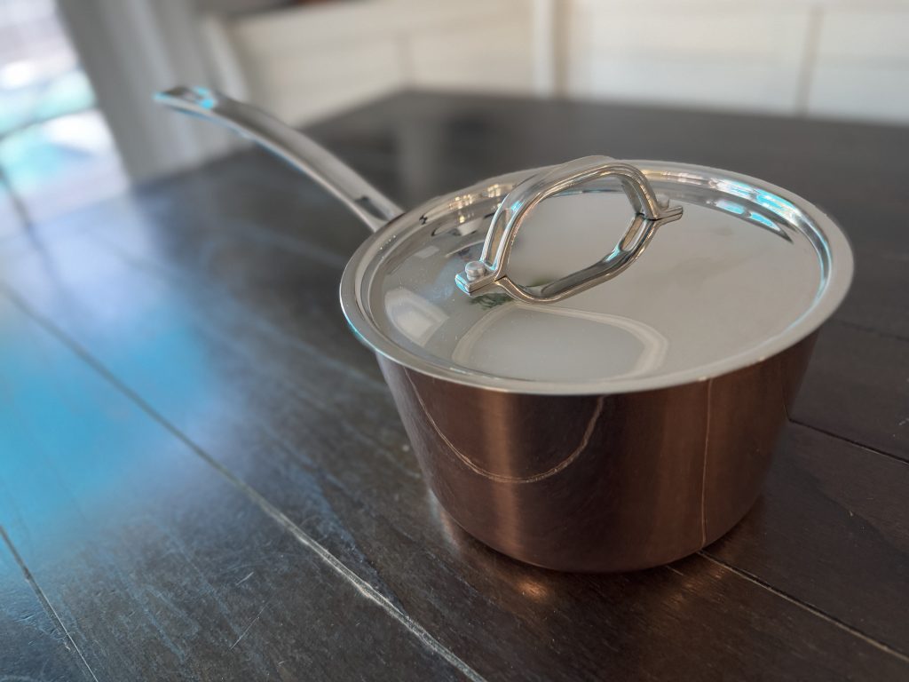 Viking 3-qt saucepan unboxing
