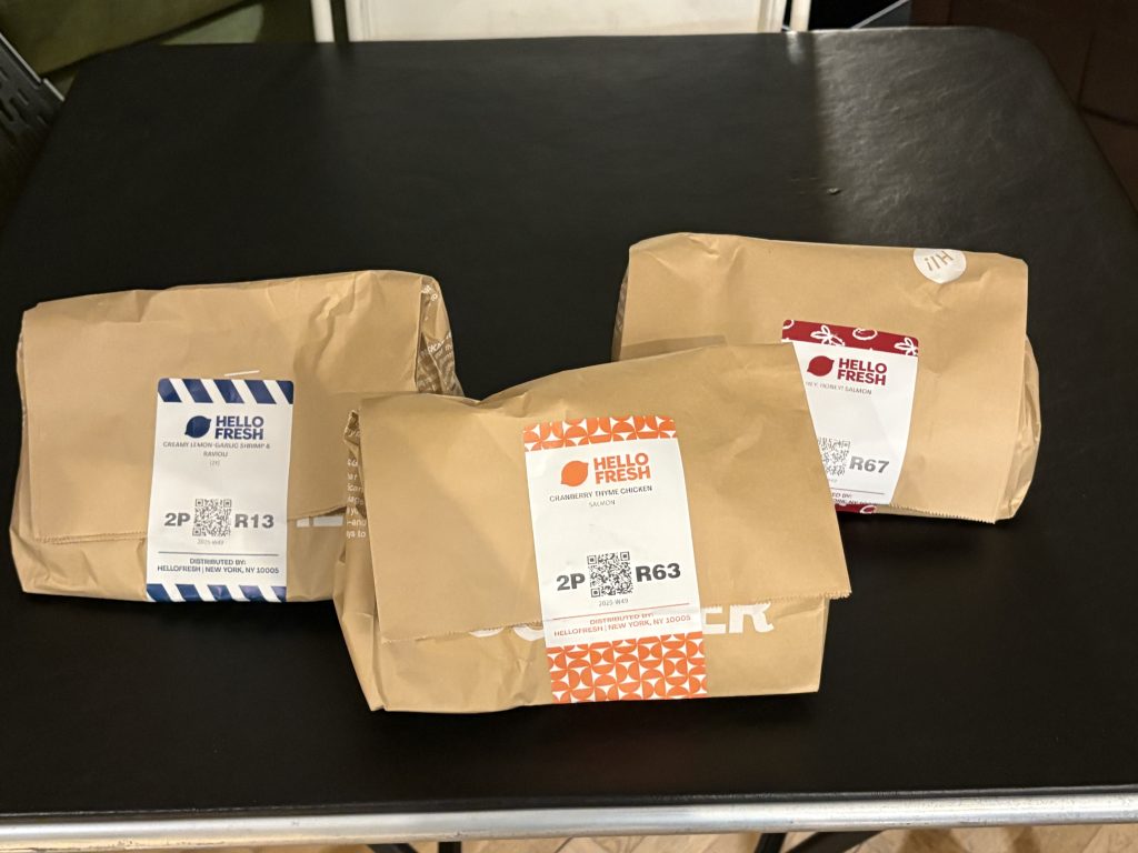HELLOFRESH BAGS