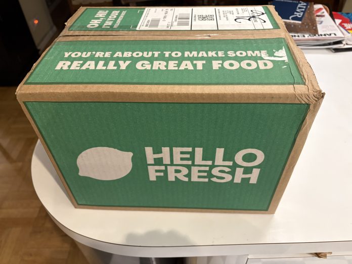 HelloFresh box