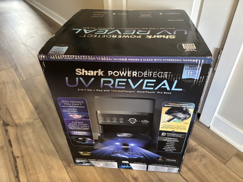 Shark PowerDetect UV Reveal 2-in-1 Vac & Mop
