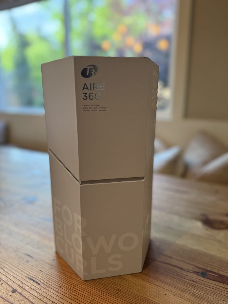 T3 Aire 360 packaging.