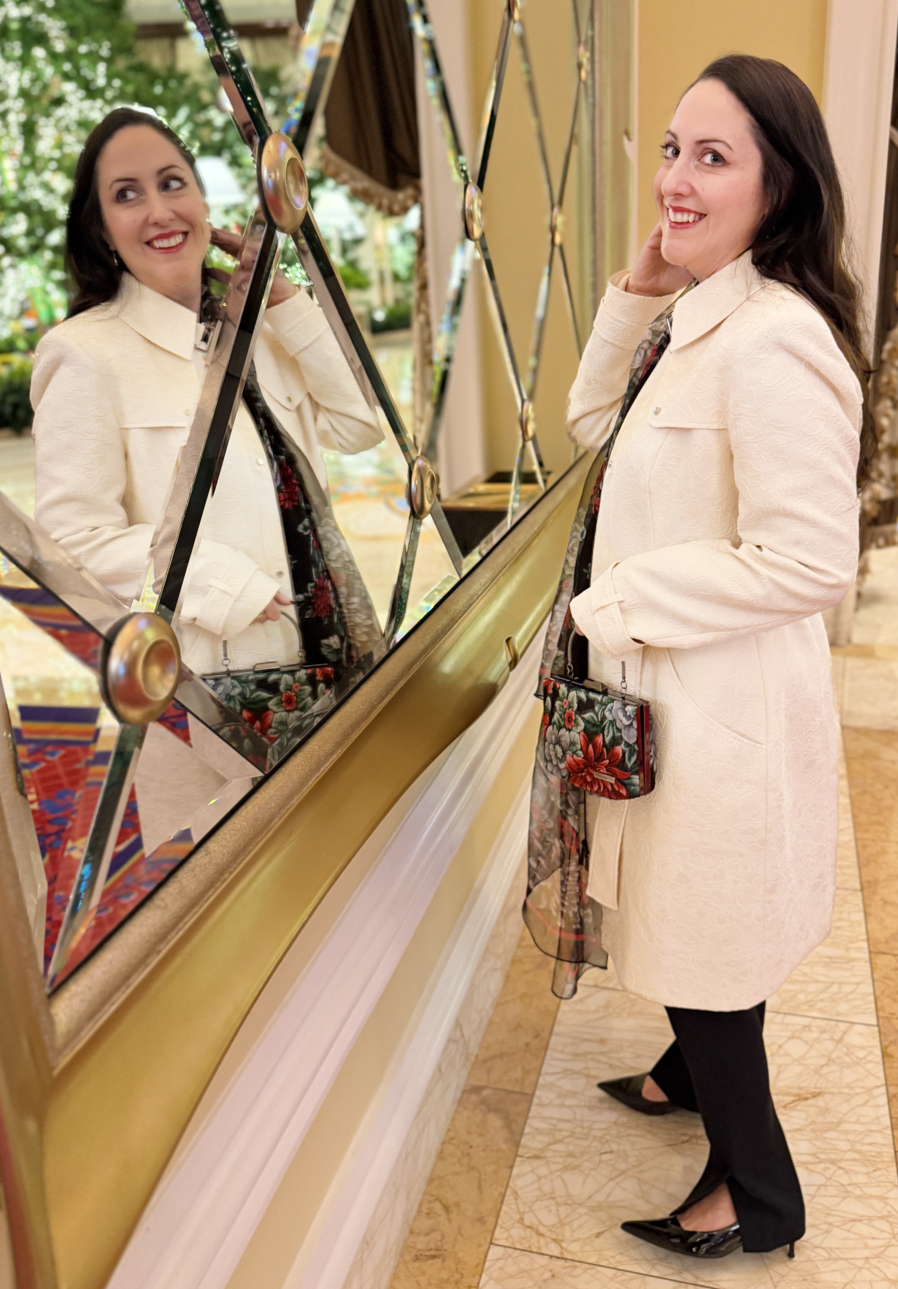 Rea Jacquard Trench