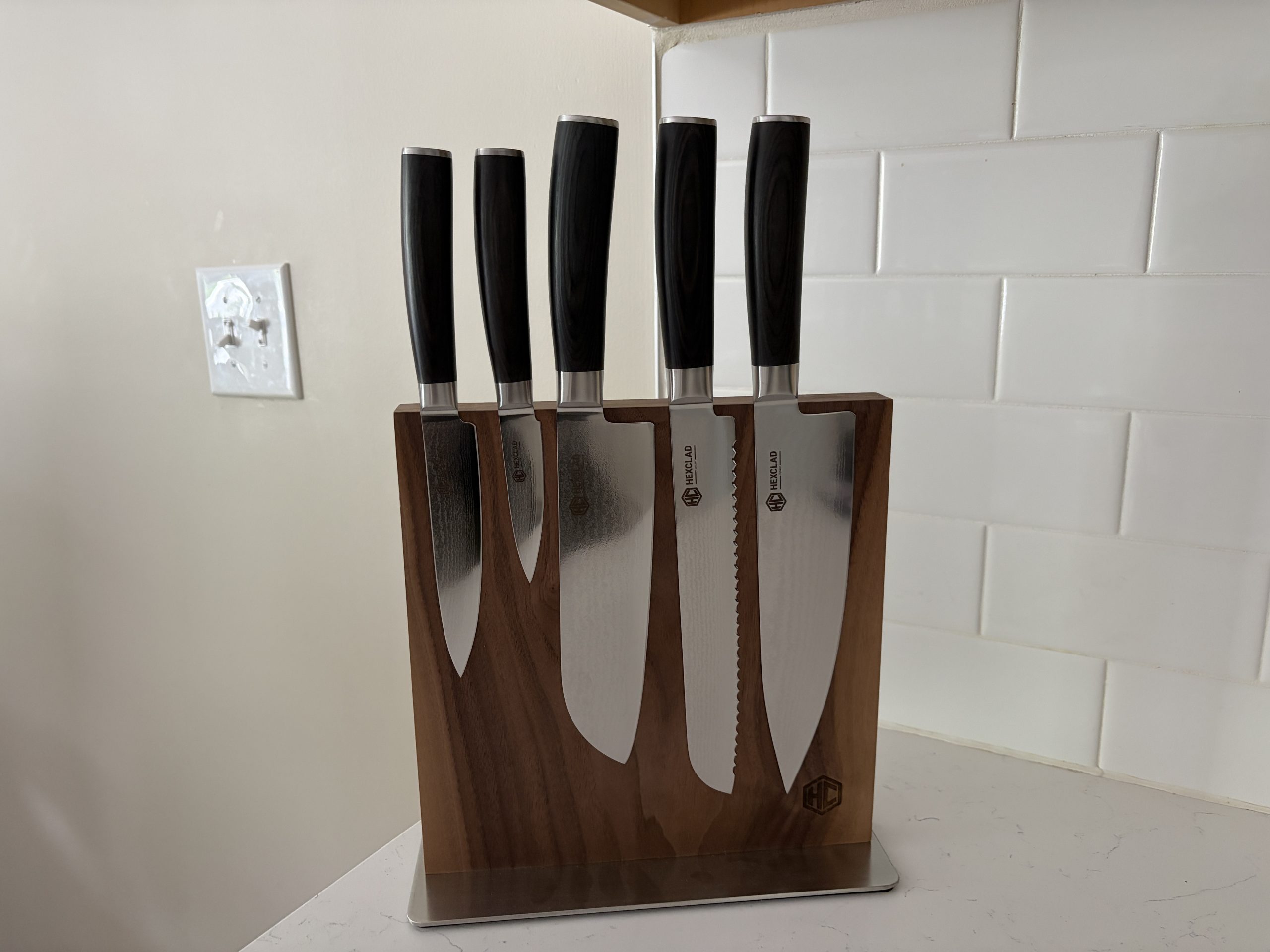 HexClad Steel Knife Set
