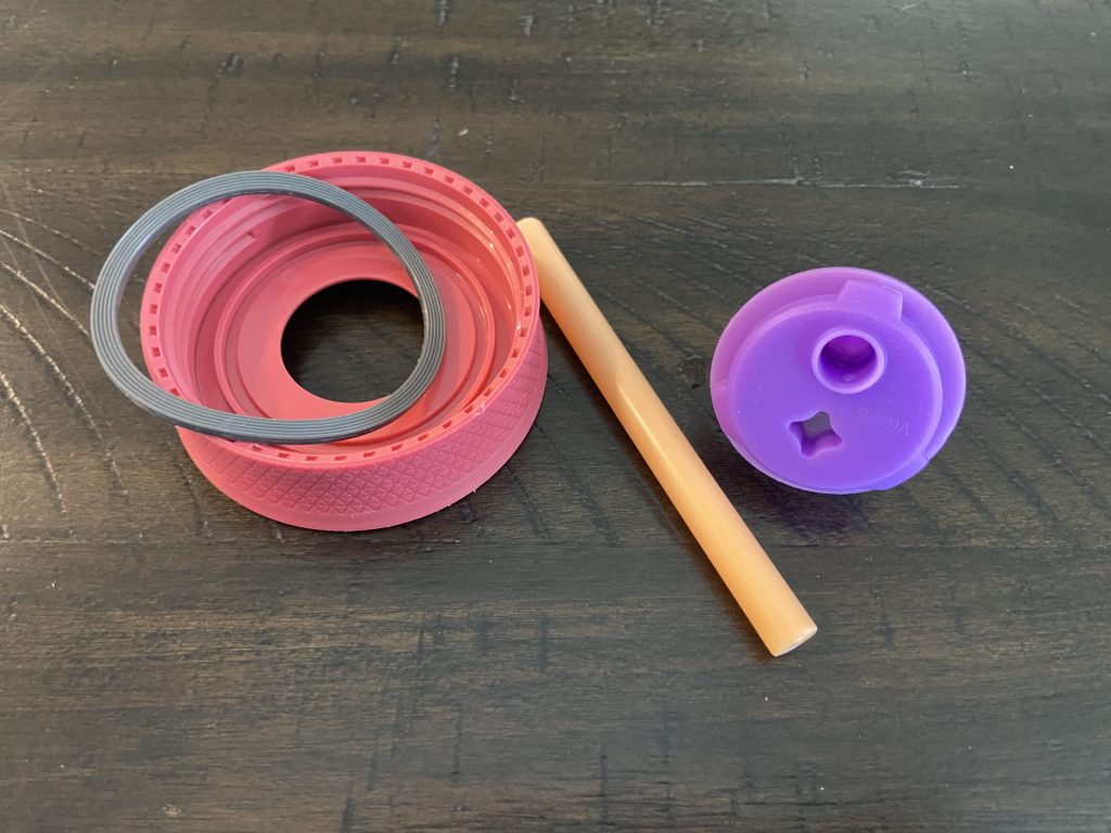 Owala Kids' Tumbler lid and straw pieces