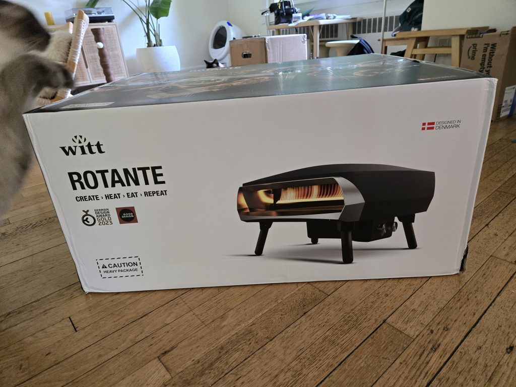 Witt Etna Rotante Pizza Oven box 2